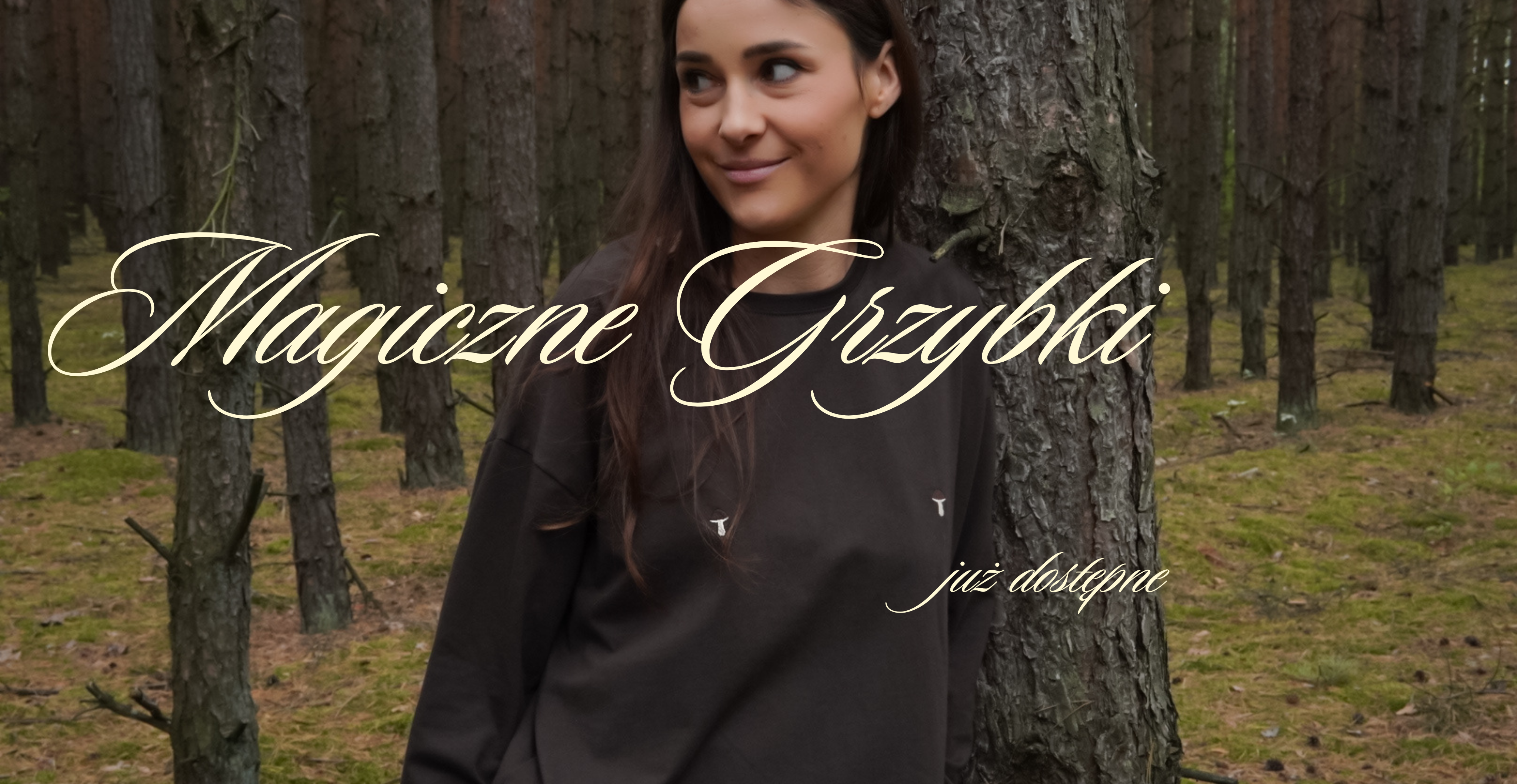 grzybki-koszulka-polska-brązowa